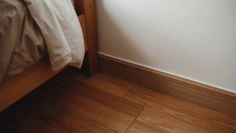 벽 곰팡이 제거 전 확인